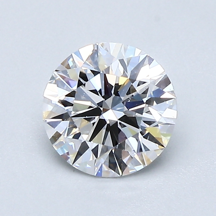 0.9 Carat Round Cut Natural Diamond