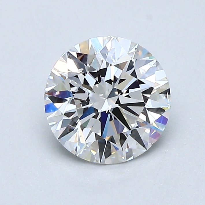 0.9 Carat Round Cut Natural Diamond