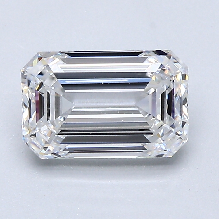 1.5 Carat Emerald Cut Natural Diamond