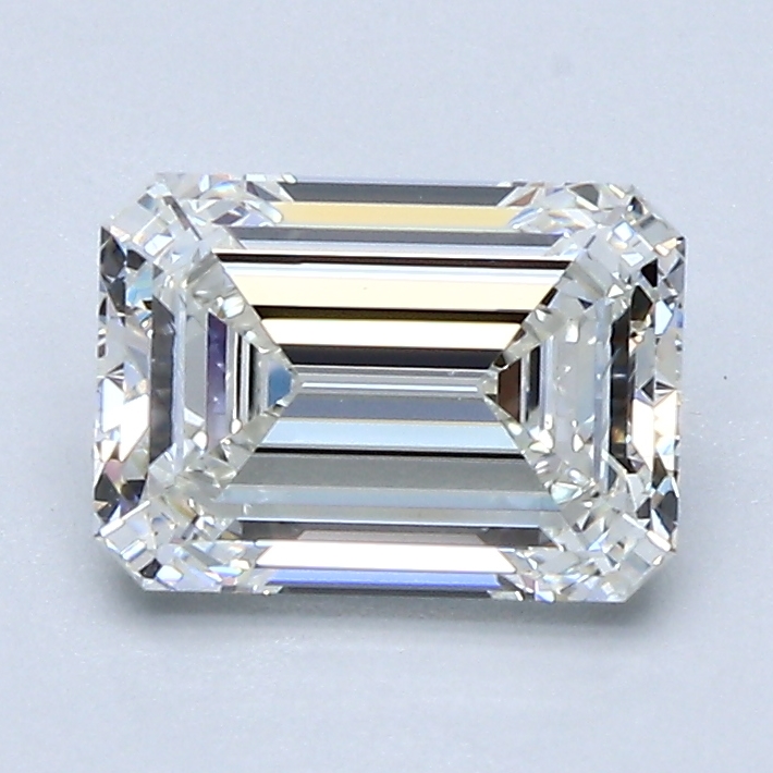 1.52 Carat Emerald Cut Natural Diamond