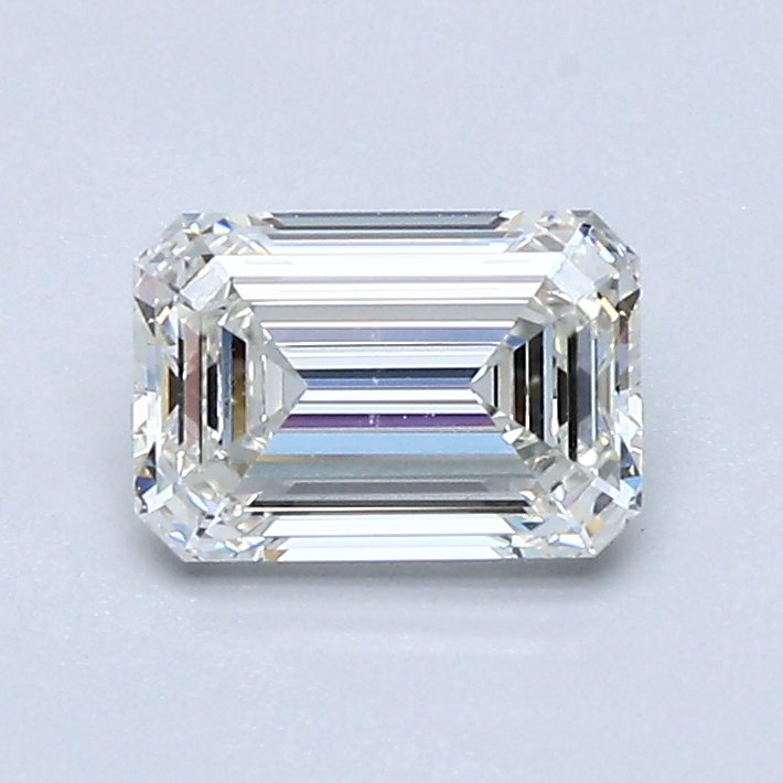 0.81 Carat Emerald Cut Natural Diamond