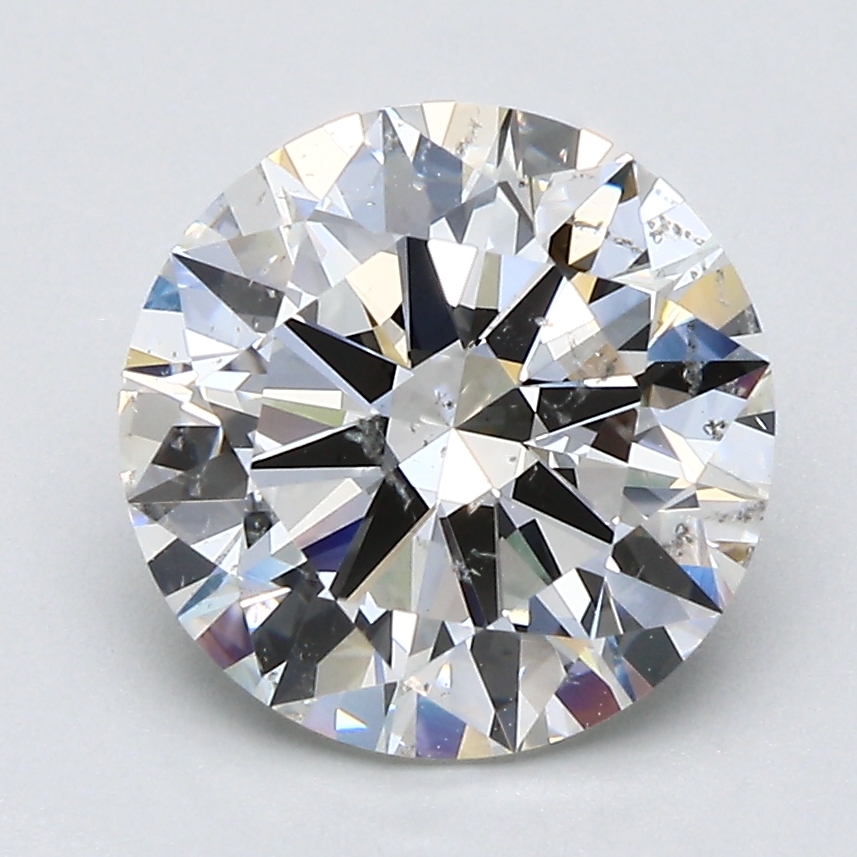 2.9 Carat Round Cut Natural Diamond