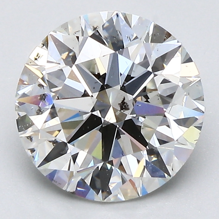 2.5 Carat Round Cut Natural Diamond