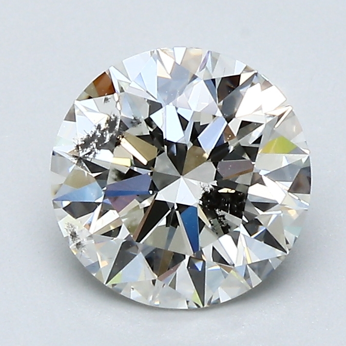 1.63 Carat Round Cut Natural Diamond