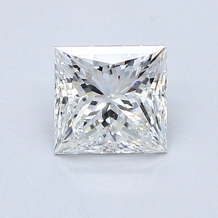 0.81 Carat Princess Cut Natural Diamond