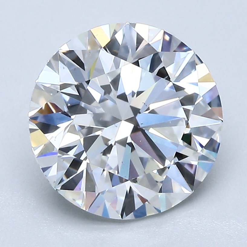 2.8 Carat Round Cut Natural Diamond