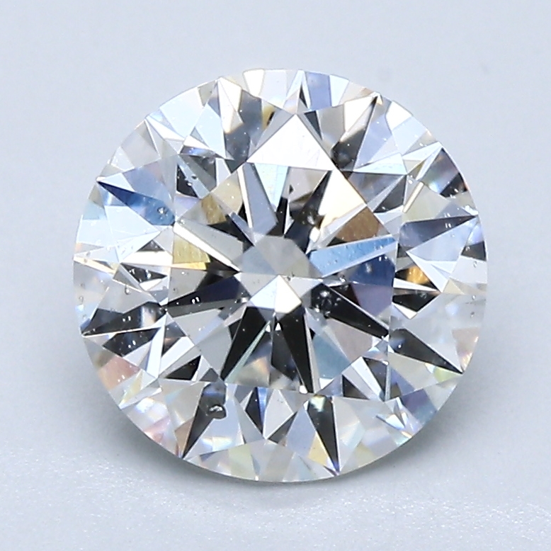 2.1 Carat Round Cut Natural Diamond