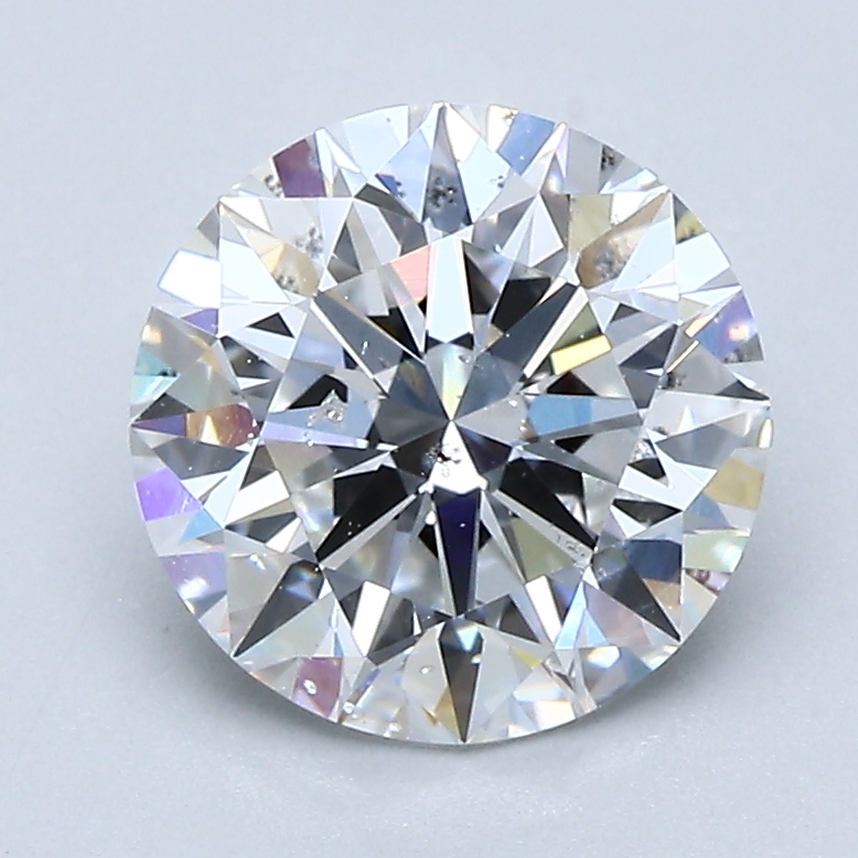 2.02 Carat Round Cut Natural Diamond