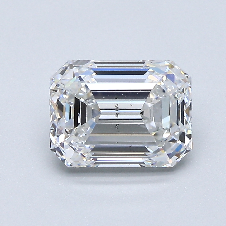 1.7 carat store emerald cut diamond