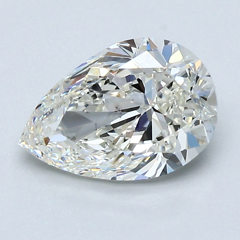 1.5 Carat Pear Cut Natural Diamond