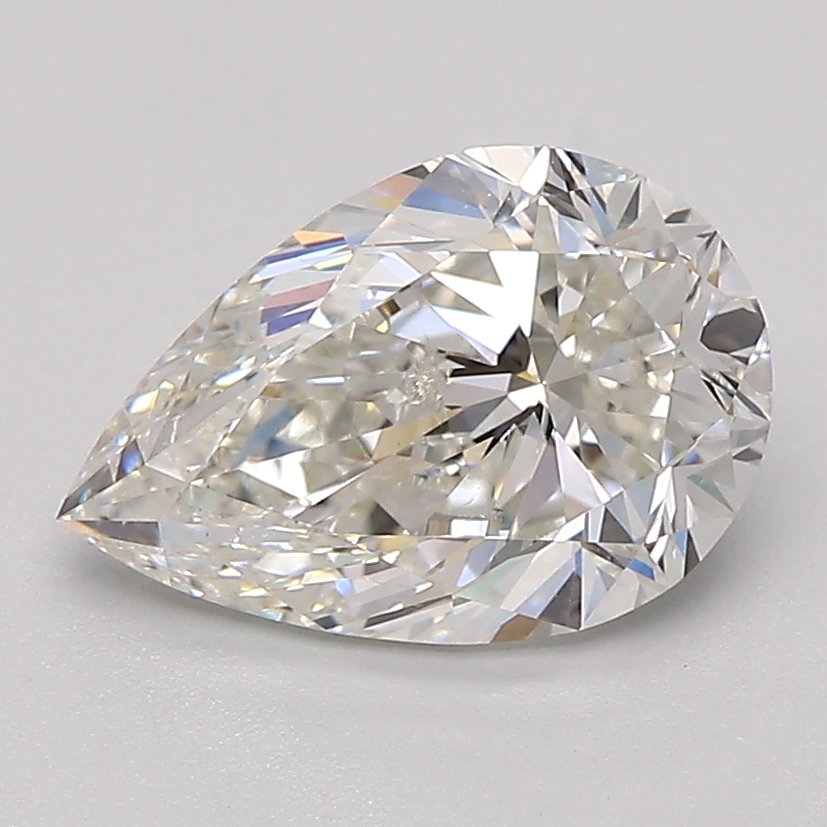 1.9 Carat Pear Cut Natural Diamond