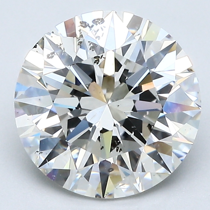 2.7 Carat Round Cut Natural Diamond