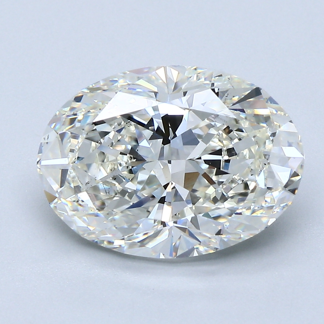 4.03 Carat Oval Cut Natural Diamond