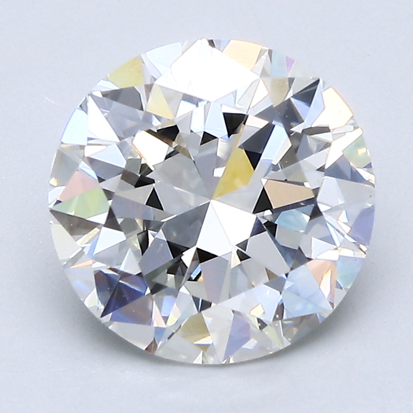 3.01 Carat Round Cut Natural Diamond