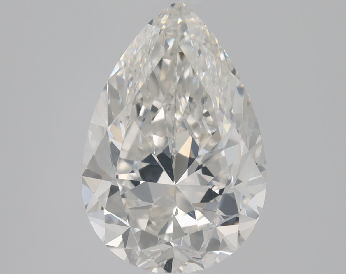 1.5 Carat Pear Cut Natural Diamond