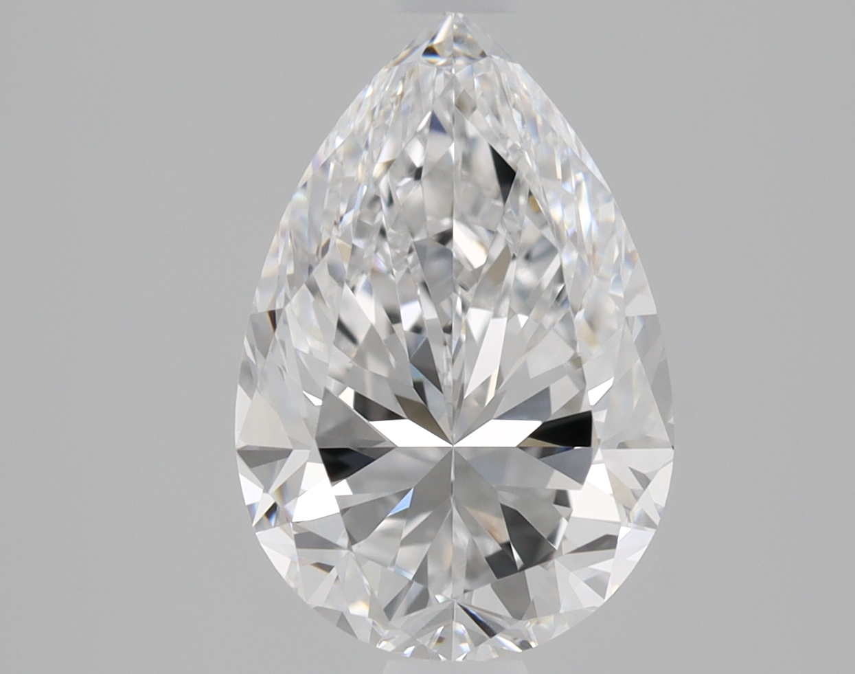 1.5 Carat Pear Cut Natural Diamond