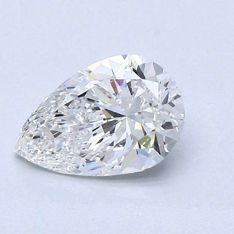 1 Carat Pear Cut Natural Diamond