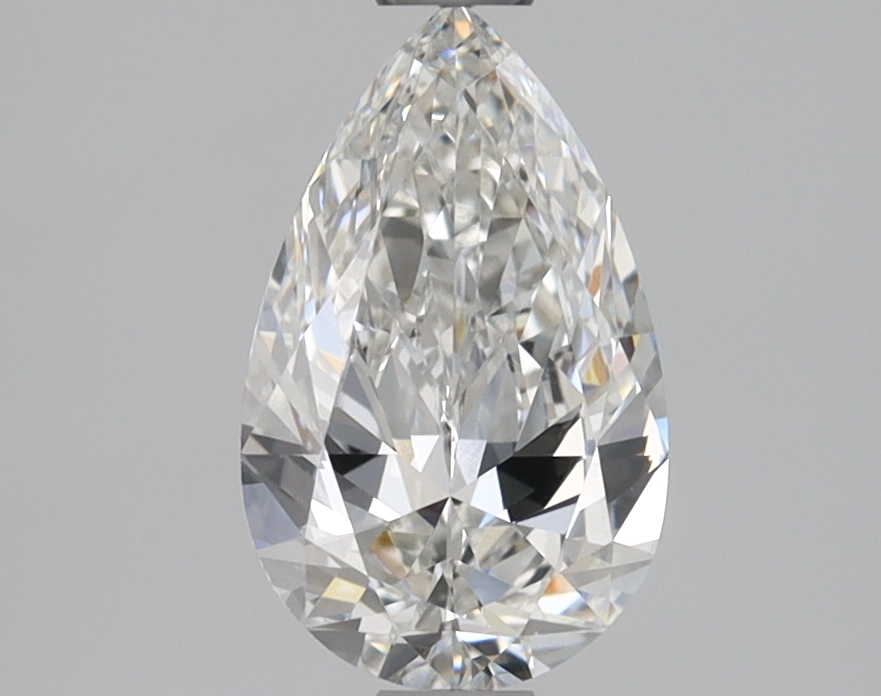 1 Carat Pear Cut Natural Diamond