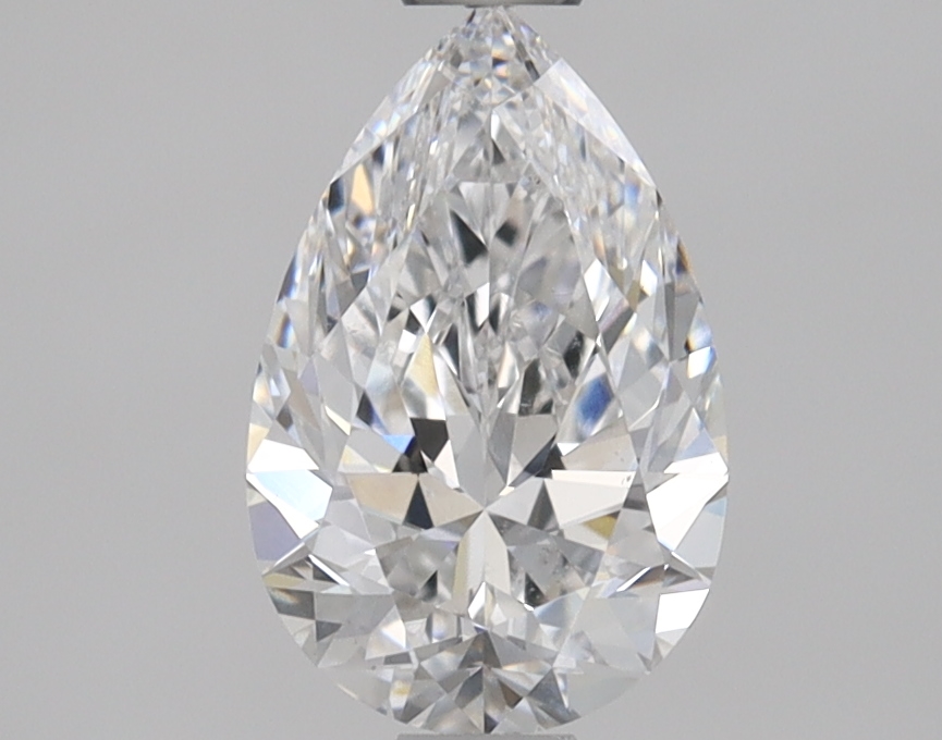 1 Carat Pear Cut Natural Diamond