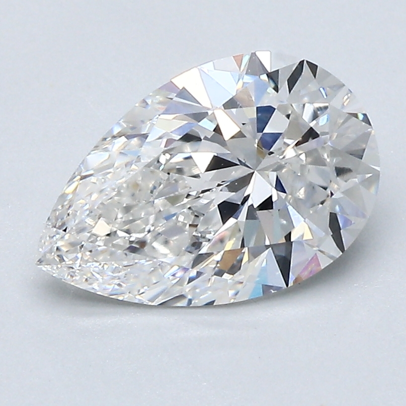 1.7 Carat Pear Cut Natural Diamond