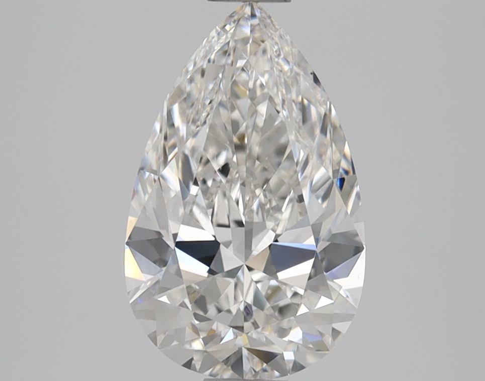 1.5 Carat Pear Cut Natural Diamond