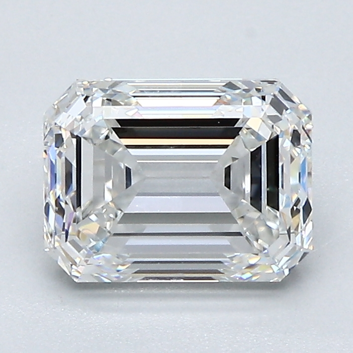 1.82 Carat Emerald Cut Natural Diamond