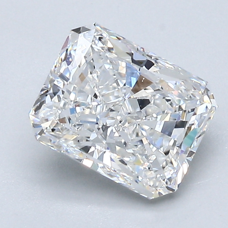 1.7 Carat Radiant Cut Natural Diamond