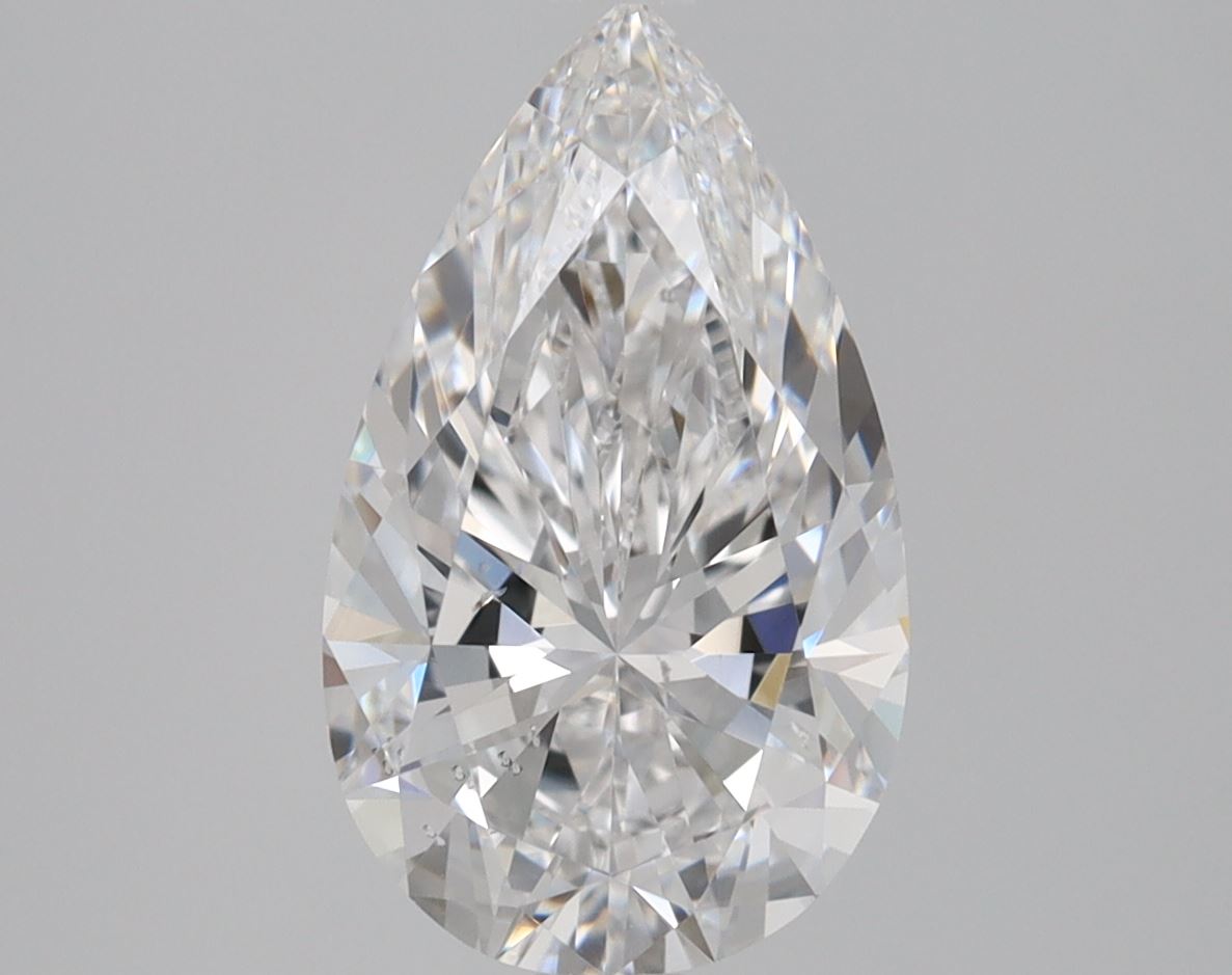 1.52 Carat Pear Cut Natural Diamond