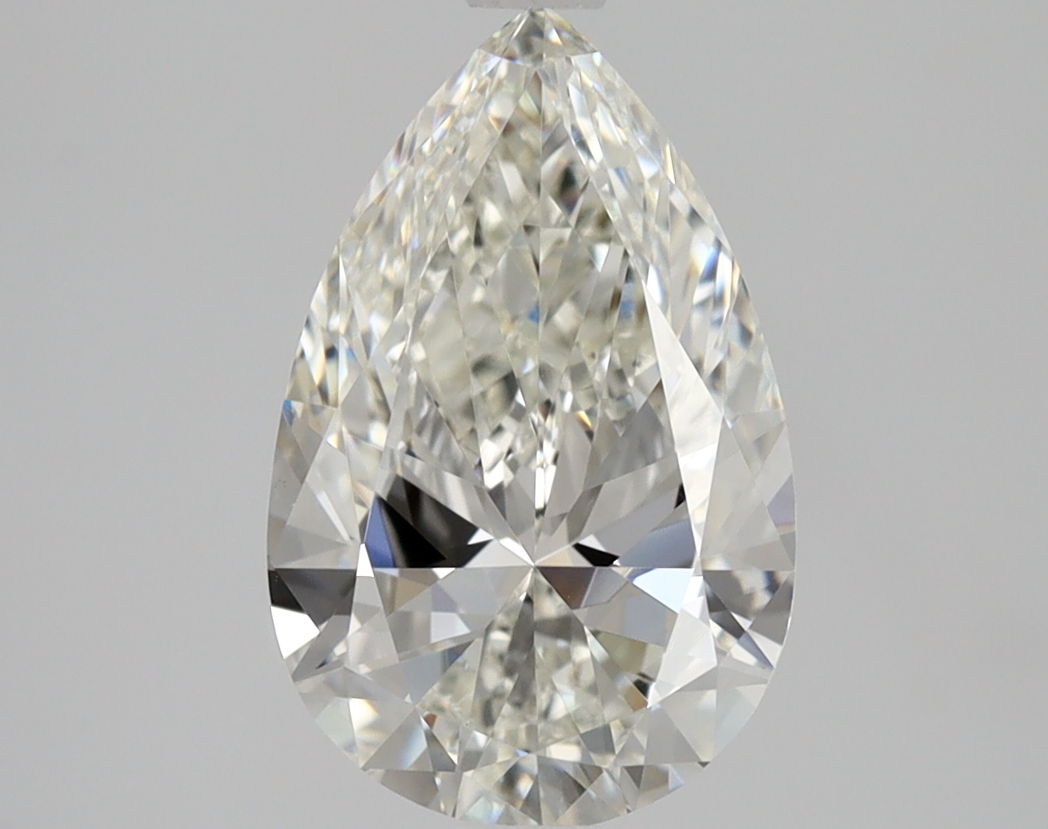 1.7 Carat Pear Cut Natural Diamond