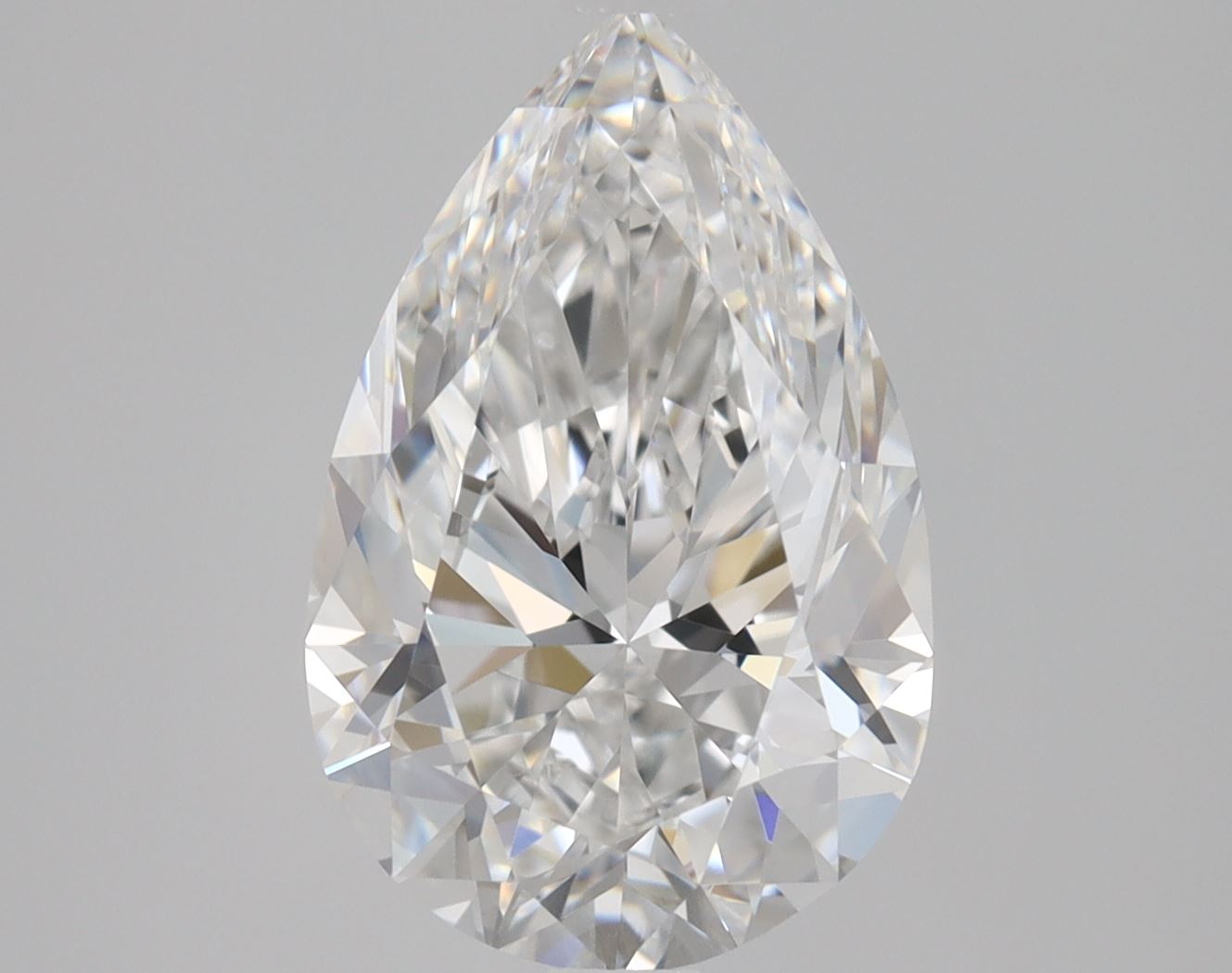 1.7 Carat Pear Cut Natural Diamond