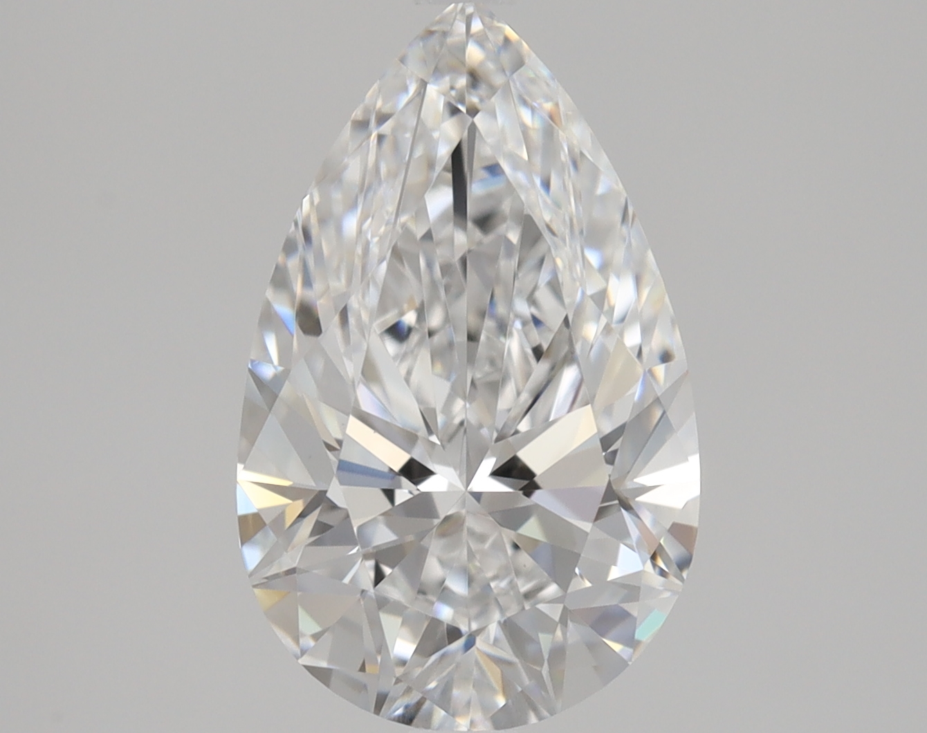 1.53 Carat Pear Cut Natural Diamond