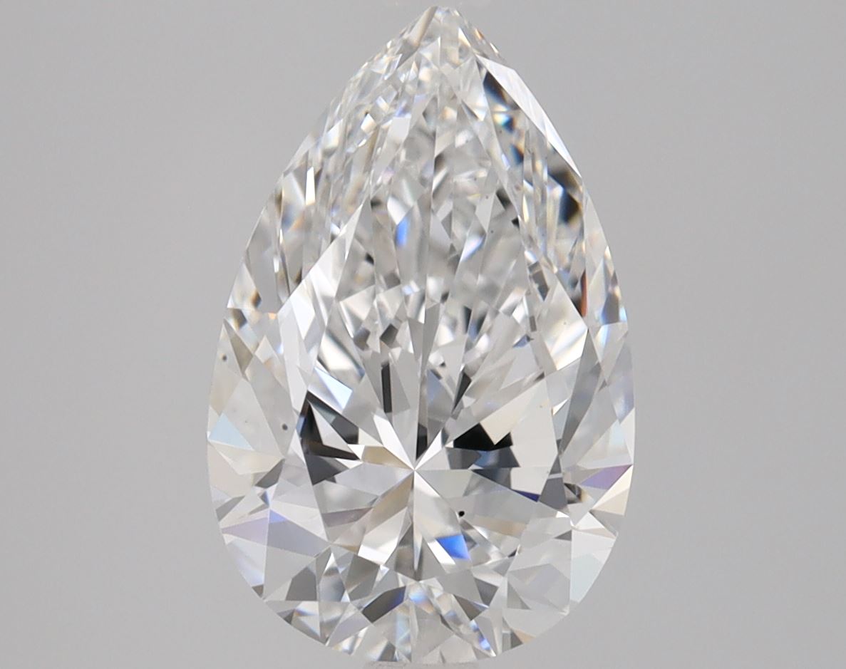 1.51 Carat Pear Cut Natural Diamond