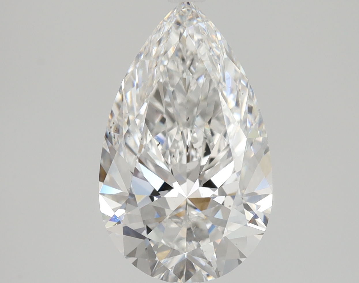 1.5 Carat Pear Cut Natural Diamond