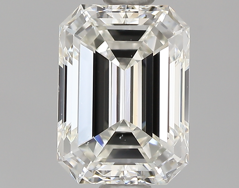 1 Carat Emerald Cut Natural Diamond