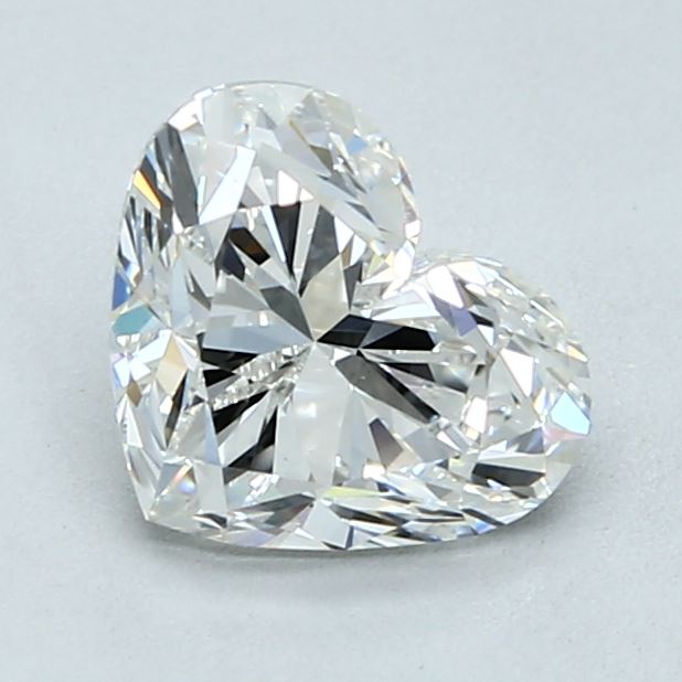 1.5 Carat Heart Cut Natural Diamond