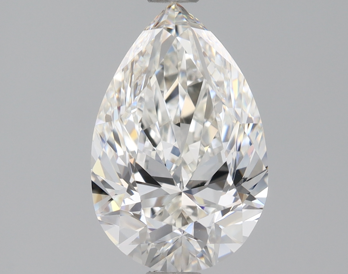 1.5 Carat Pear Cut Natural Diamond