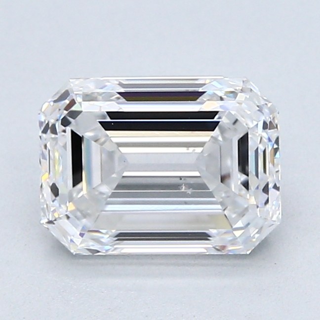 1.73 Carat Emerald Cut Natural Diamond