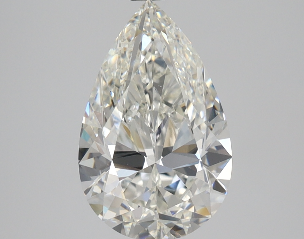 2.02 Carat Pear Cut Natural Diamond