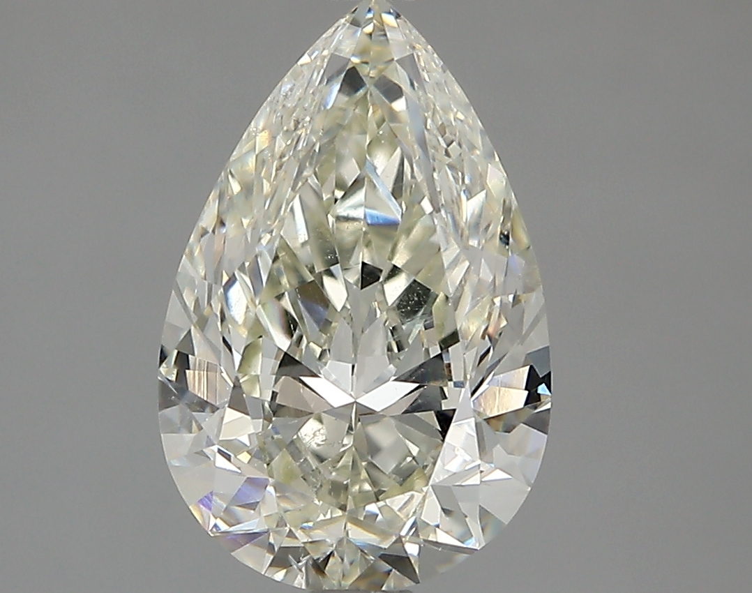 2.03 Carat Pear Cut Natural Diamond