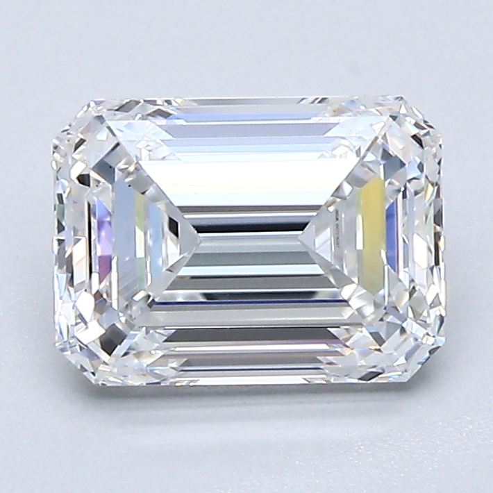 1.8 Carat Emerald Cut Natural Diamond