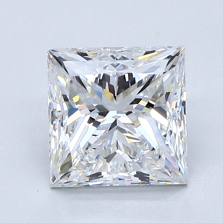 2.04 Carat Princess Cut Natural Diamond