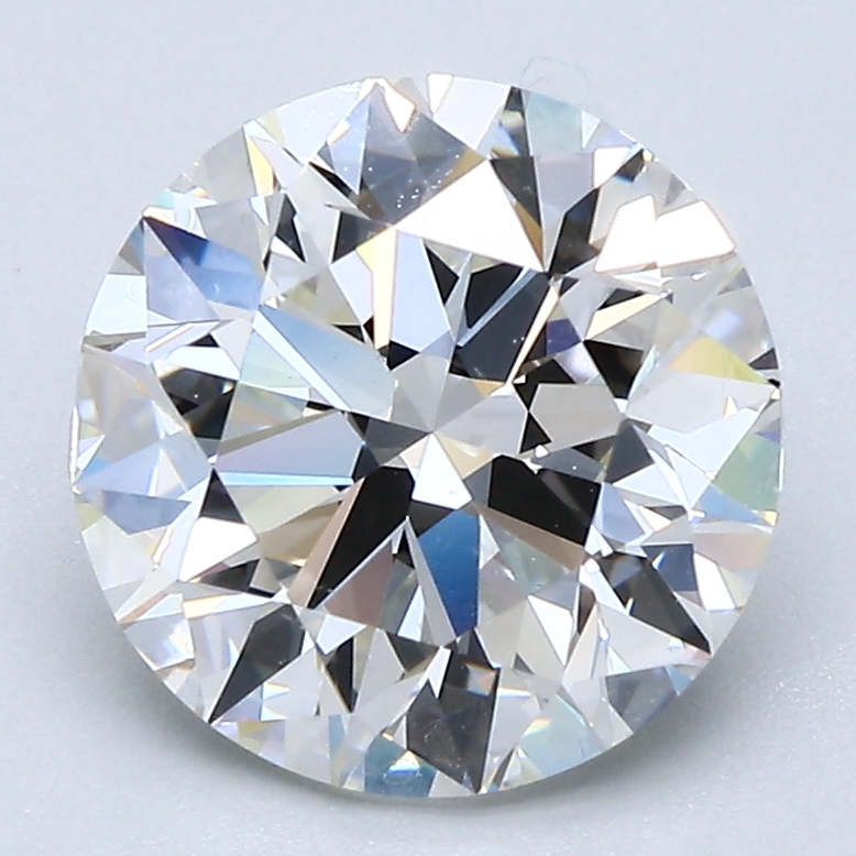 3.01 Carat Round Cut Natural Diamond