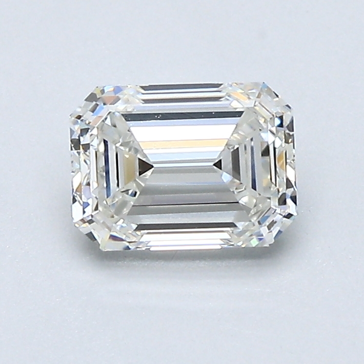 0.9 Carat Emerald Cut Natural Diamond