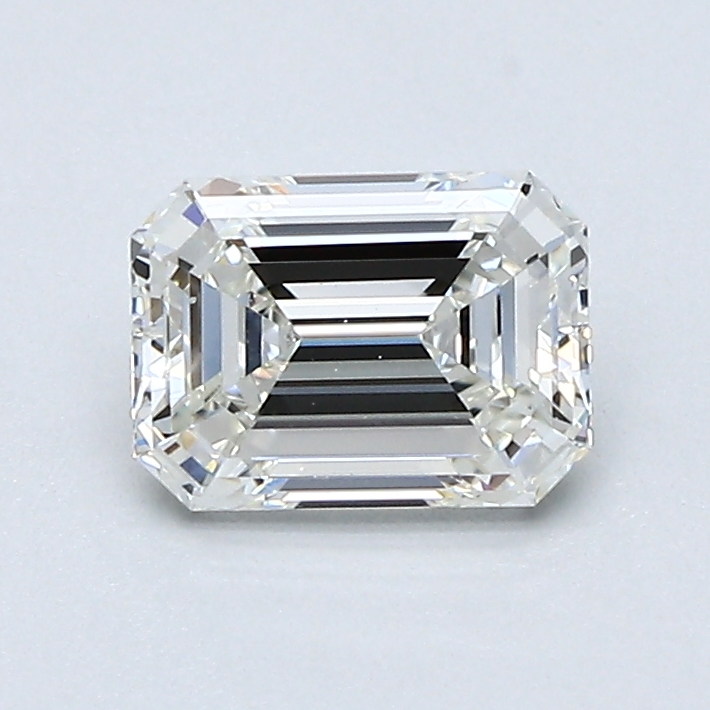 0.9 Carat Emerald Cut Natural Diamond