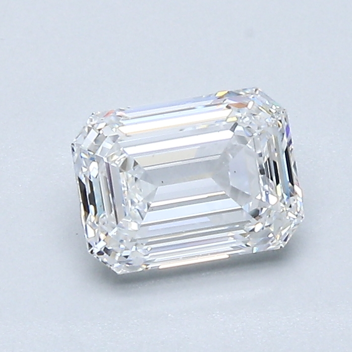 0.91 Carat Emerald Cut Natural Diamond