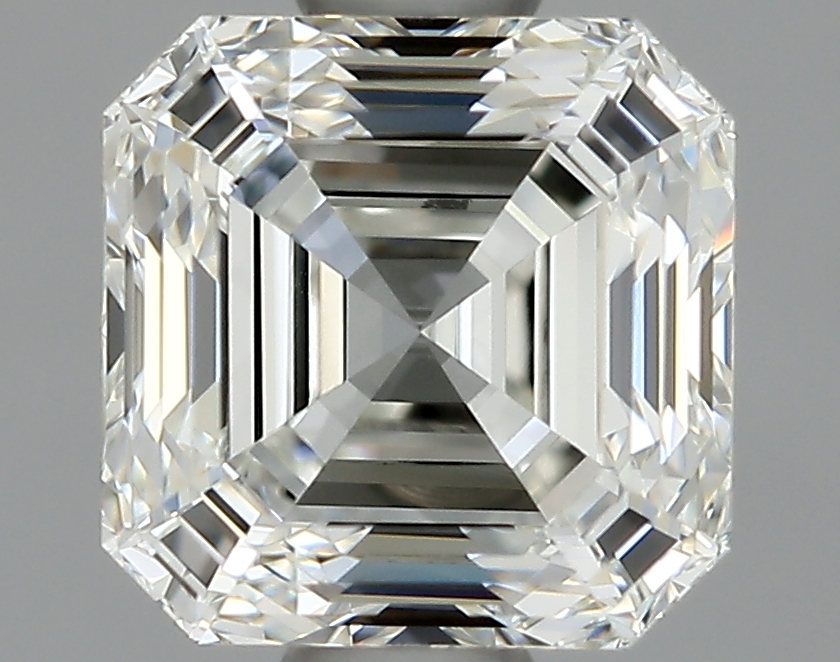 1 Carat Asscher Cut Natural Diamond