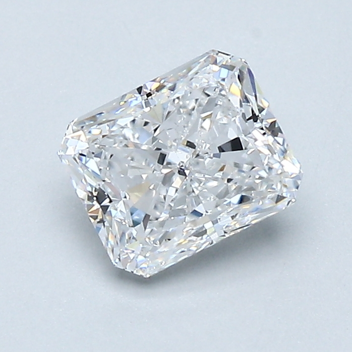 1 Carat Radiant Cut Natural Diamond