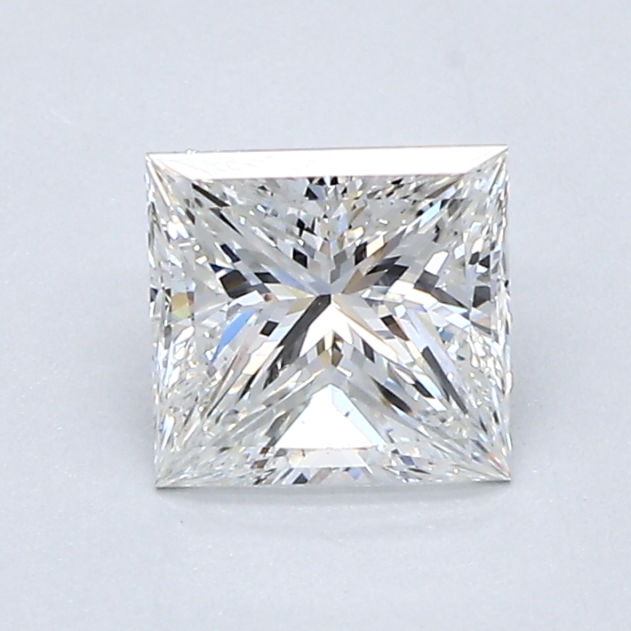 1 Carat Princess Cut Natural Diamond