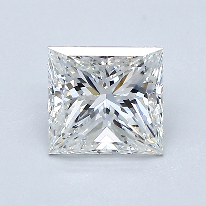 1 Carat Princess Cut Natural Diamond