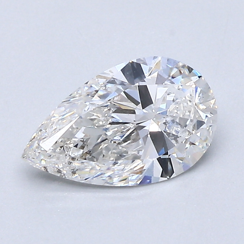 1.02 Carat Pear Cut Natural Diamond